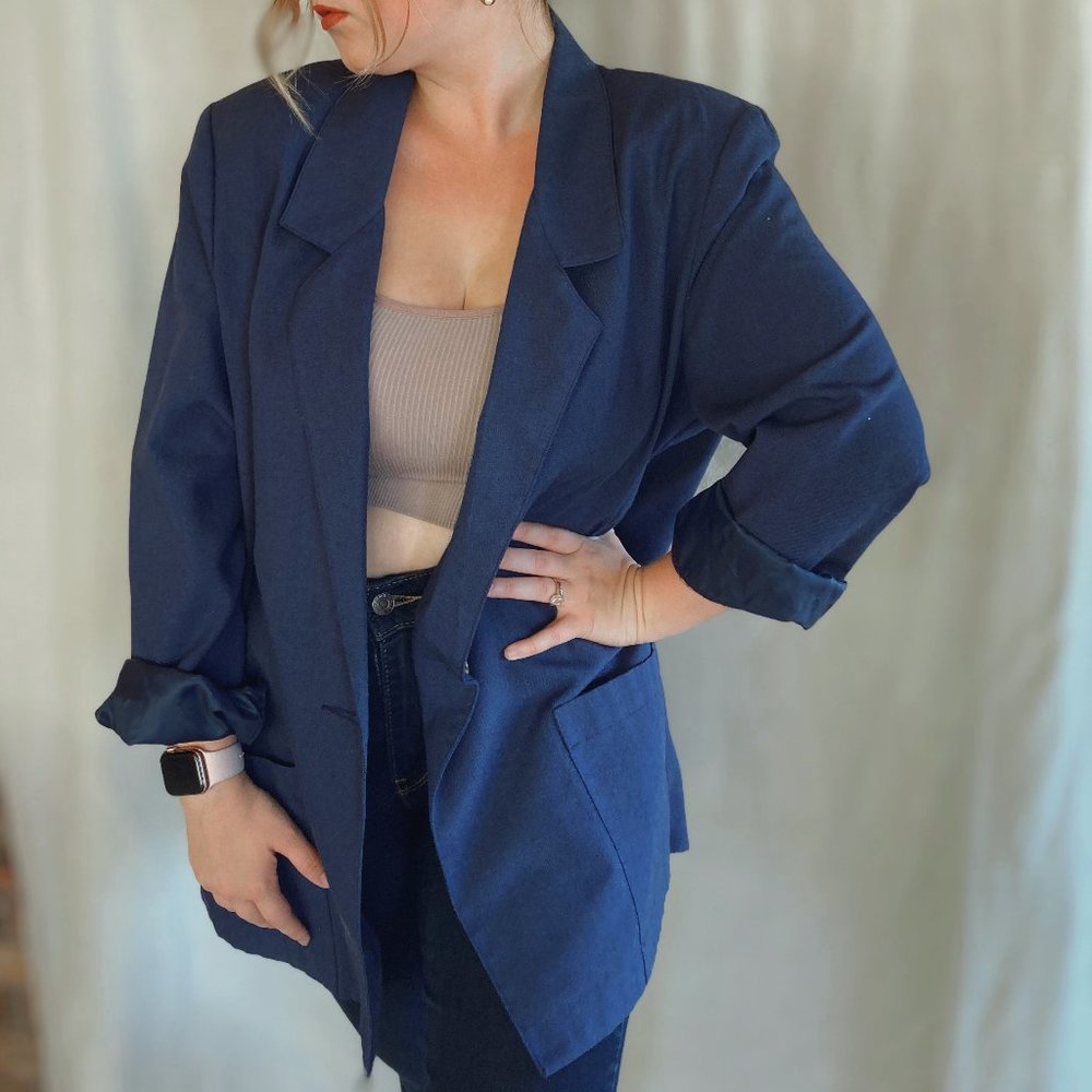Navy Blue Blazer